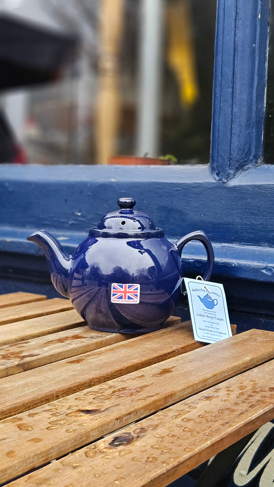 Cobalt Brown Betty Tea Pot